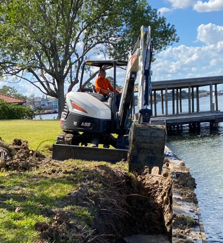 Bobcat Excavator Bulkhead Replacement Lakeshore