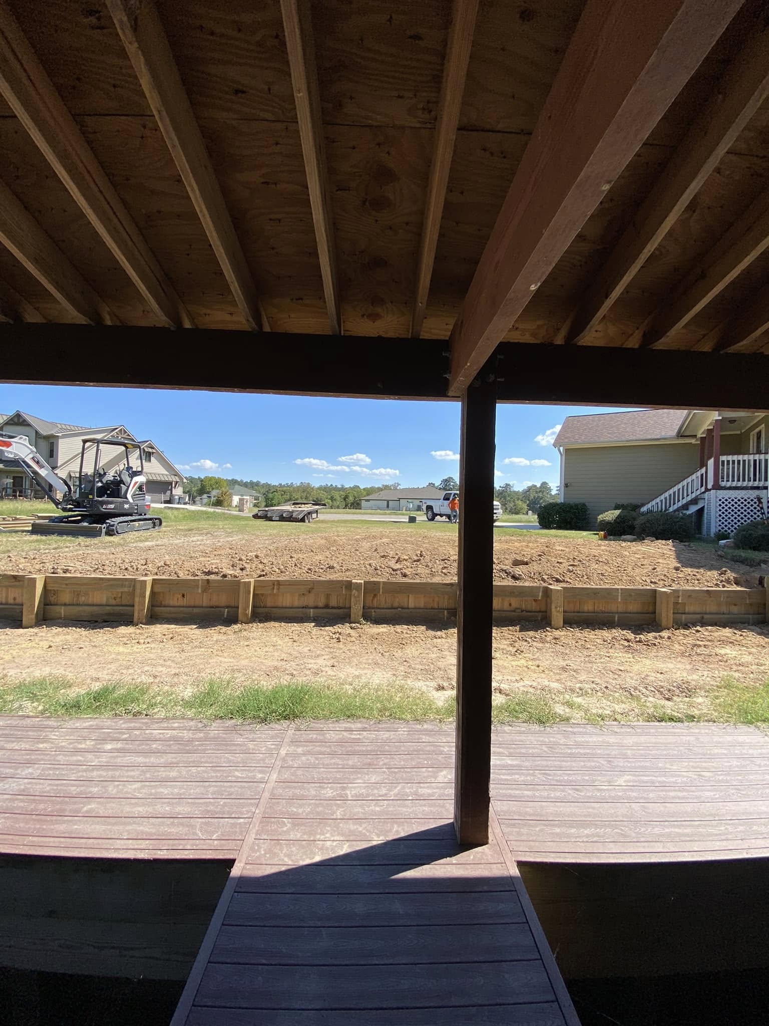 Retaining wall construction